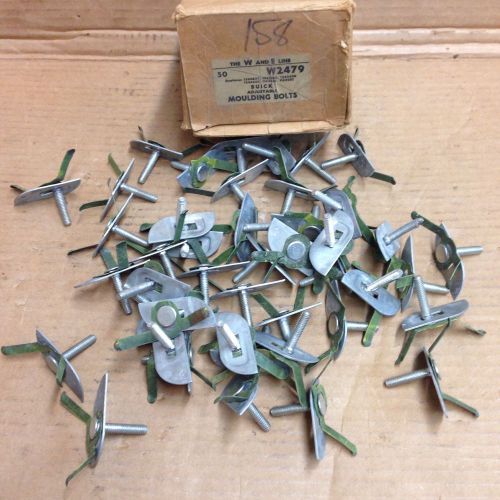 1953 1954 1956 1957 buick nos moulding  clips