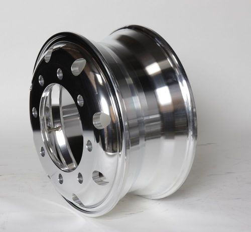 17.5x6.75 new forged aluminum wheels 8x275 hub pilote lowboy trailer free shippi