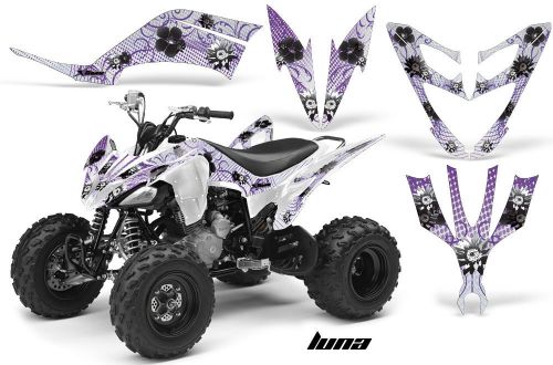 Yamaha raptor 250 amr racing graphics sticker raptor250 kit quad atv decals luna
