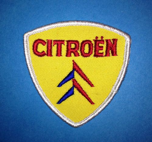 Vintage citroen 1970&#039;s auto car club jacket hat uniform seat covers patch crest