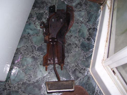 1969 chevelle lemans 442 gto tempest brake pedal with frame