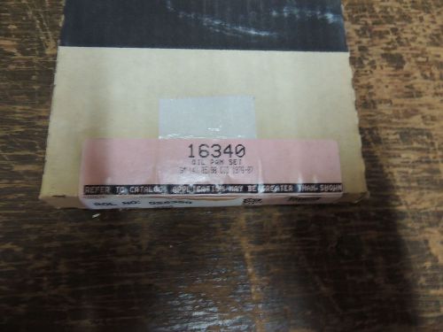 Detroit 16340 oil pan gasket set for 1976-87 gm 85-98 cid 4 cyl