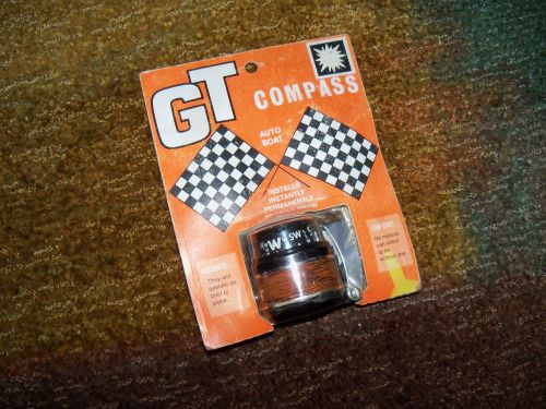 Vintage nos airway gt compass car auto boat plane woodie  wood panel dashboard
