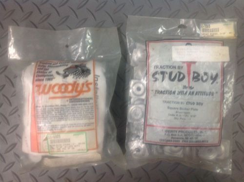 Woodys meg-1005-b  mega-bite carbide 5/16' x 1.000' 96 pack &amp; stud boy plate 96