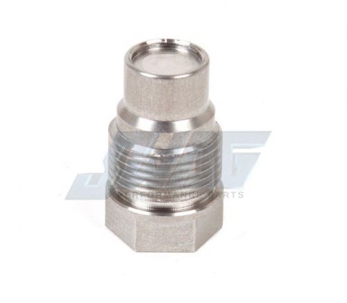 Dodge chevrolet diesel fuel rail plug race valve replaces pressure relief valve