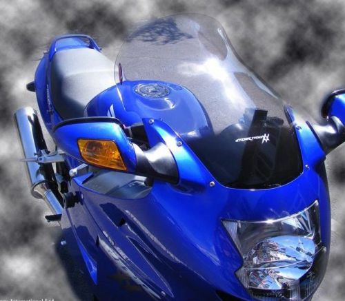 Honda cbr1100xx blackbird touring windshield shield lt - made in england (pb)
