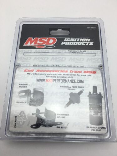 Msd 8213 chrome universal coil bracket