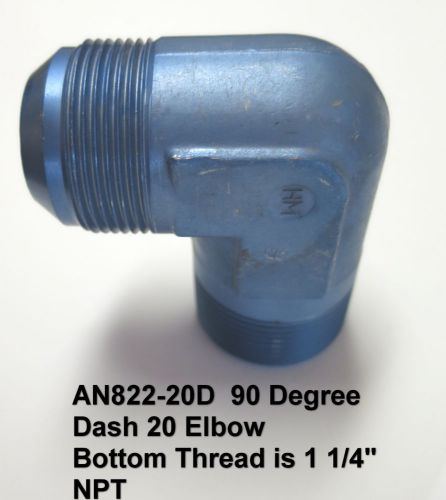 Aeroquip earls russell fragola dash 20 90 degree elbow an822-20d fittings racing