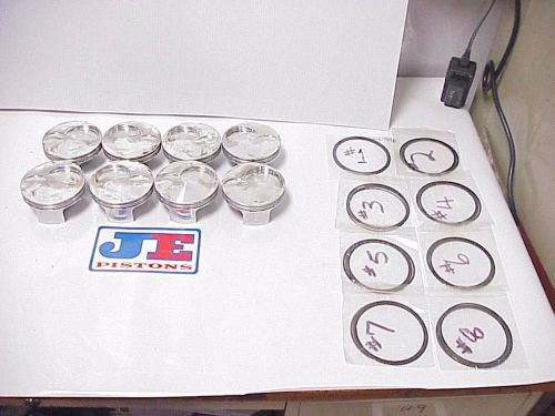8 je sb2.2 chevy ultralite forged pistons 4.180" bore nascar r18