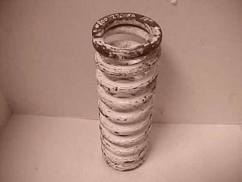 White #800 12&#034; tall coil-over racing spring  rocket late model dr354