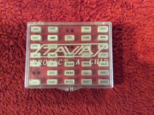 Msd ignition rpm modules assorted  3000-8000 with holder