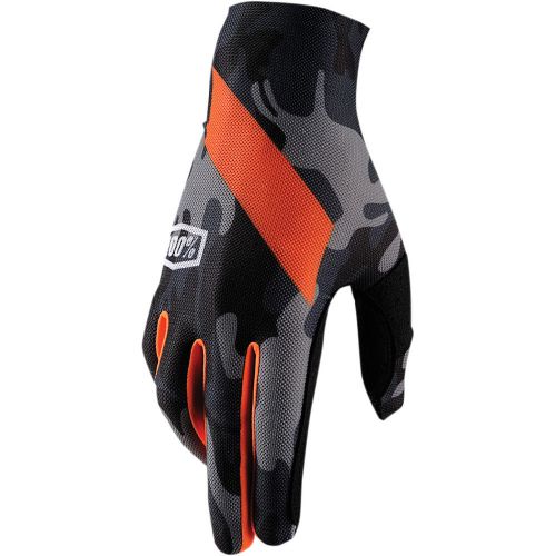 100% celium slant mens mx/offroad gloves camo