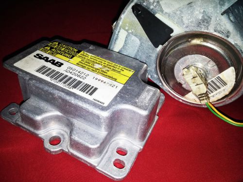 01 saab 9-5 air bag module oem 05014212 w/ passenger air bag oem 15512909020793