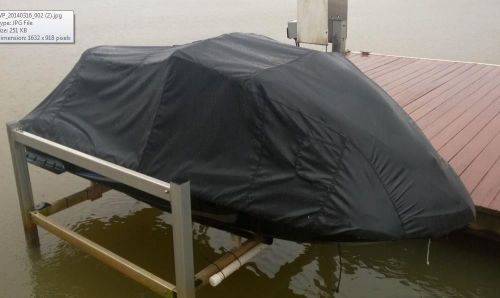 Pwc jet ski cover - black fits honda aquatrax f12 &amp; f12x 2005-2007