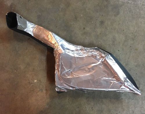 Polaris fusion hood duct for ram/air intake