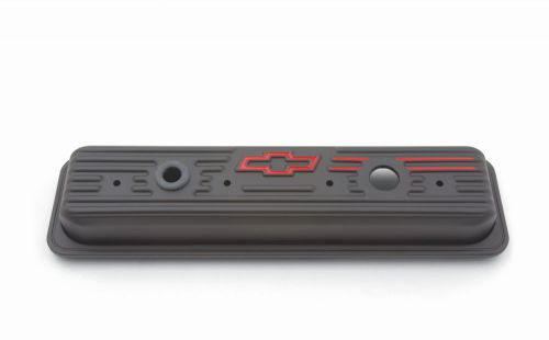 Proform 141-907 stamped valve cover; bow tie emblem