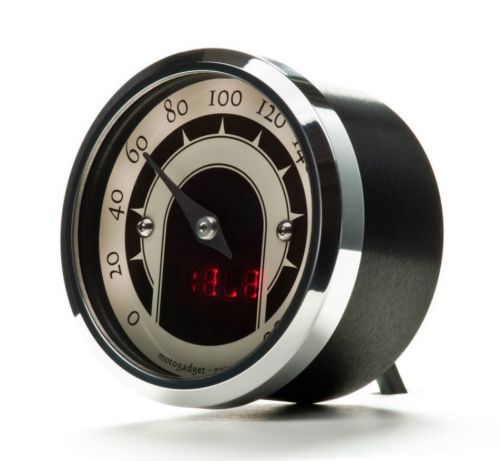 Motogadget mg5001014 motoscope tiny 49mm speedster motorcycle analog speedometer