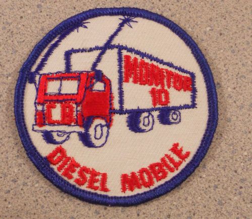 Vintage patch  monitor 10 diesel mobile