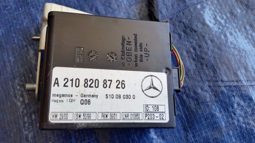 98-02 mercedes benz e320 w210 anti-theft tow away protection module a2108208726