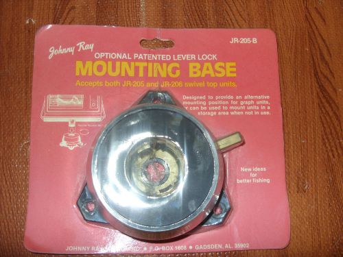 Johnny ray jr-205b mounting base for jr-205 and jr-205 - base only - new old stk