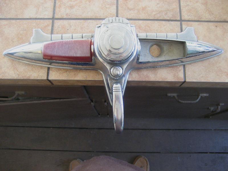 1949 dodge trunk lid stop light bezel trunk lid handle