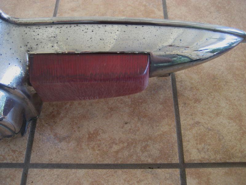 1949 DODGE TRUNK LID STOP LIGHT BEZEL TRUNK LID HANDLE, US $34.95, image 11