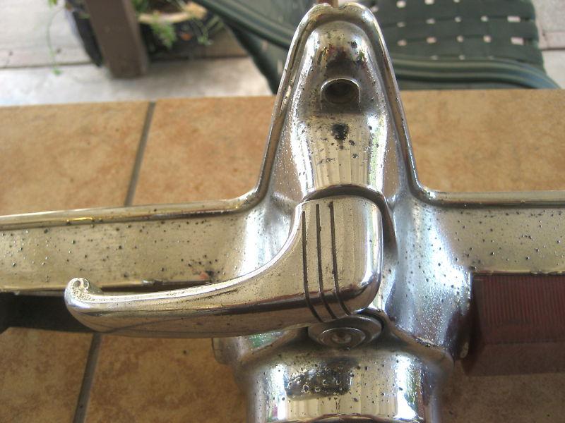 1949 DODGE TRUNK LID STOP LIGHT BEZEL TRUNK LID HANDLE, US $34.95, image 12