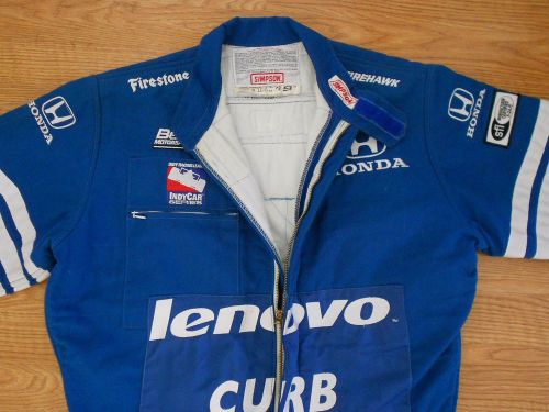 Simpson std.19  racing suit  (large (l) / blue)