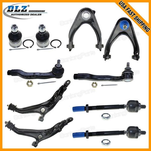 10pcs new pairs lh rh control arm + ball joint + tie rods for 1997-01 honda cr-v