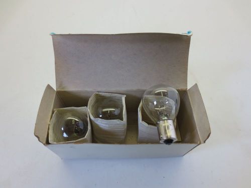 Box of 3  no. 1195 12v 50cp miniature lamps automotive light bulbs
