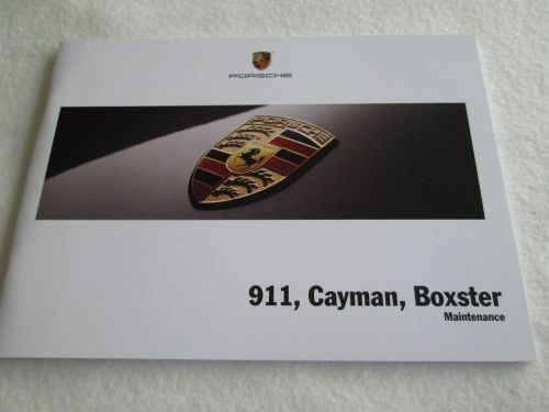 2014 porsche service book 911 carrera 991 981 boxster s caymn maintenance manual