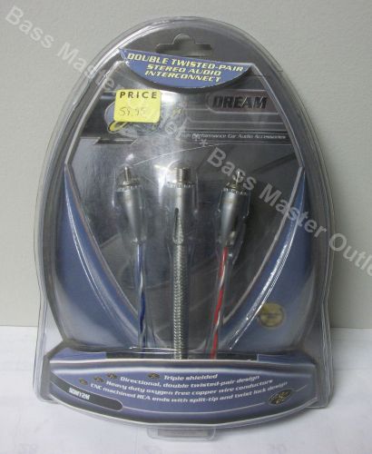 Nib * free shipping * stinger sdmy2m dream interconnect features 2 male 1 female