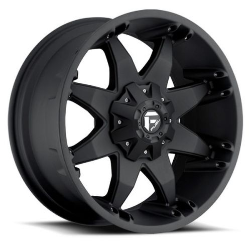 Fuel d509 octane 18x9 6x135/6x139.7 +20mm matte black wheels rims