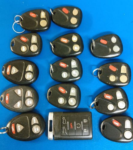 14 gm keyless entry remotes