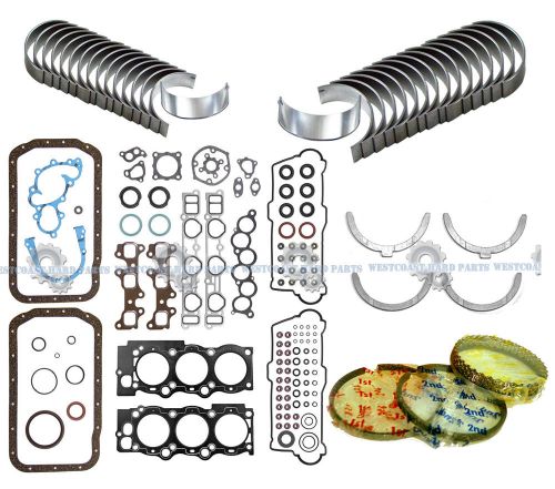 92-93 toyota camry 3.0l 3vzfe dohc 24v full gasket set engine re-ring kit