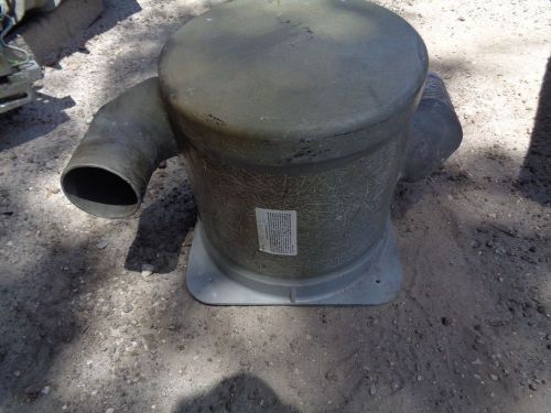 Xl-luh-8223 luhrs 3.5" in   out 12.5"h 12.5 diameter marine muffler corp