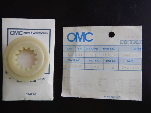 Omc spacer johnson evinrude 315810 oem nos