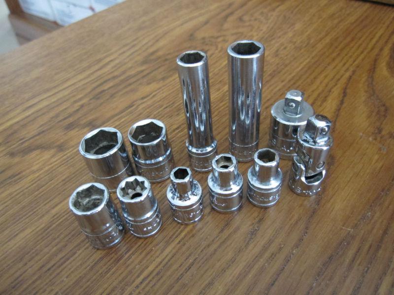 S-k tools and sockets 11 total pcs (good used condition)