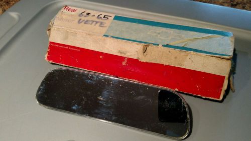 1963-65 corvette rear view mirror nos