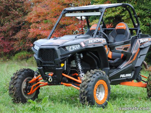 Superatv polaris rzr 2014+ 1000 high clearance front lower  a-arms (red)