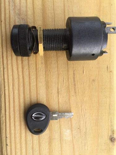 New oem crownline boat 4 pole ignition switch key with crownline key
