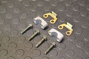 01-05 yamaha 660 raptor handlebar handle bar mount clamps complete!! 7/8  ymf