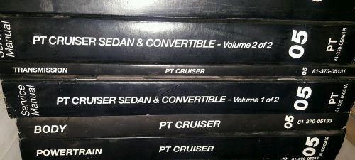 2005 chrysler pt cruiser service manuals