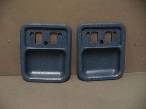 68 69 ford falcon fairlane torino door handle cups econoline blue 69 galaxie