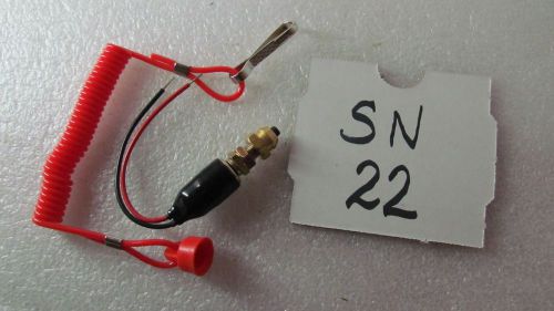Vintage snowmobile ski doo elan new safety stop switch ass'y
