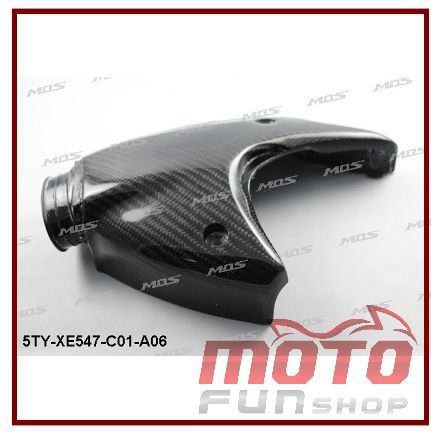 Motofunshop | yamaha zuma bws x yw125 carbon fiber air intake duct taiwan