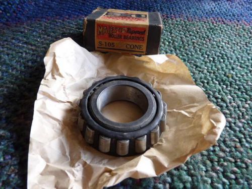 Nos s-105 s105 majestic tapered roller  cone bearing original box made in usa