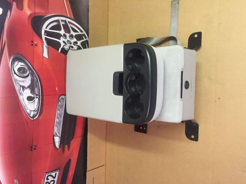 07-13 chevy tahoe avalanche silverado cloth center jump seat cupholders 08 09