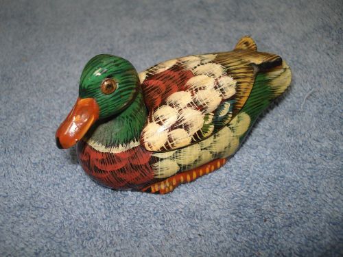 Duck decoy ornament