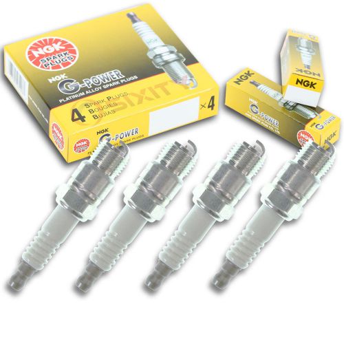 4pcs 80-86 hardin h260io ngk g-power spark plugs kit set engine jl